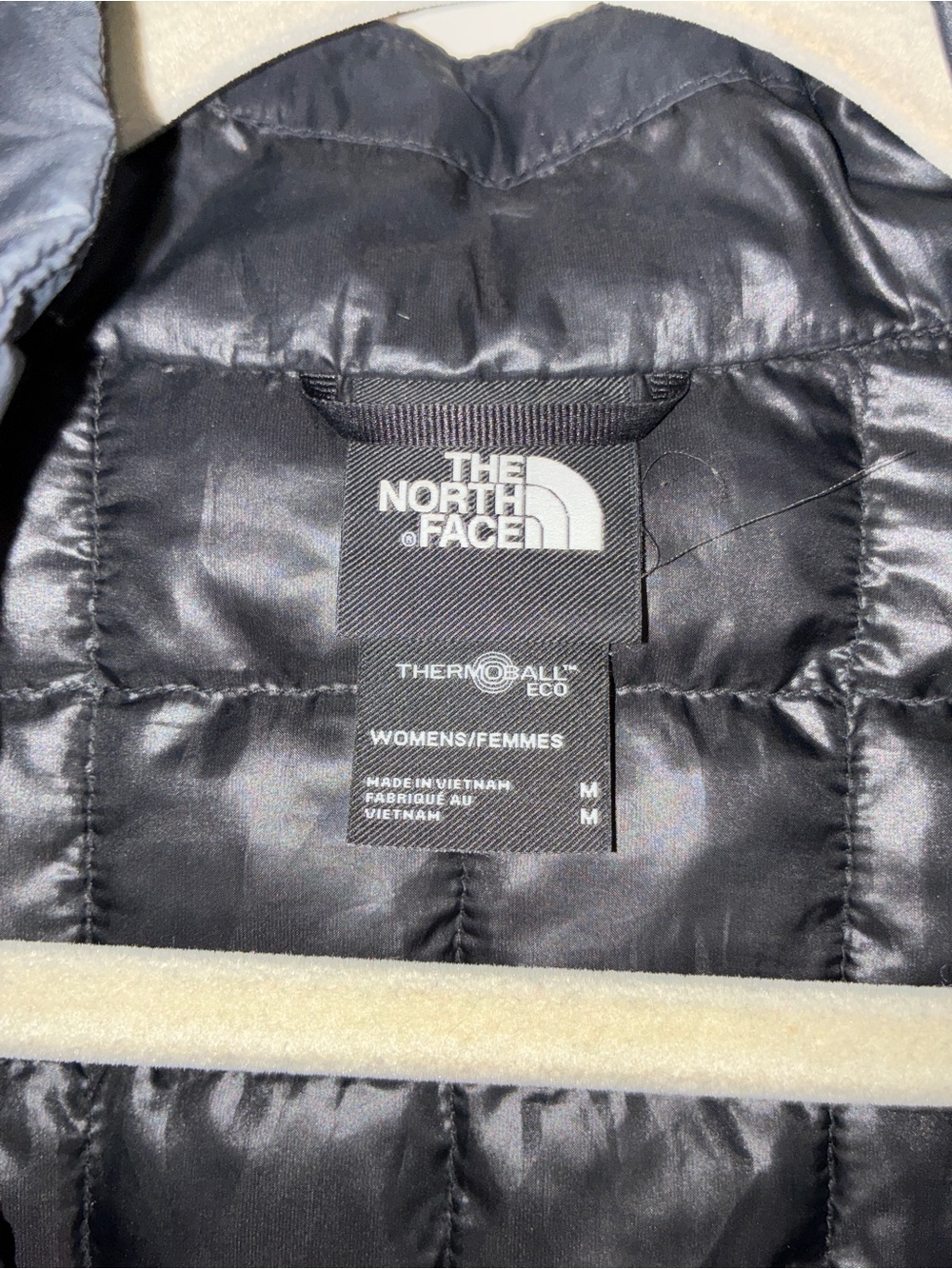 Like New Women's The North Face Thermoball Eco Jacket Quilted Puffer Sz M - Picture 2 of 10